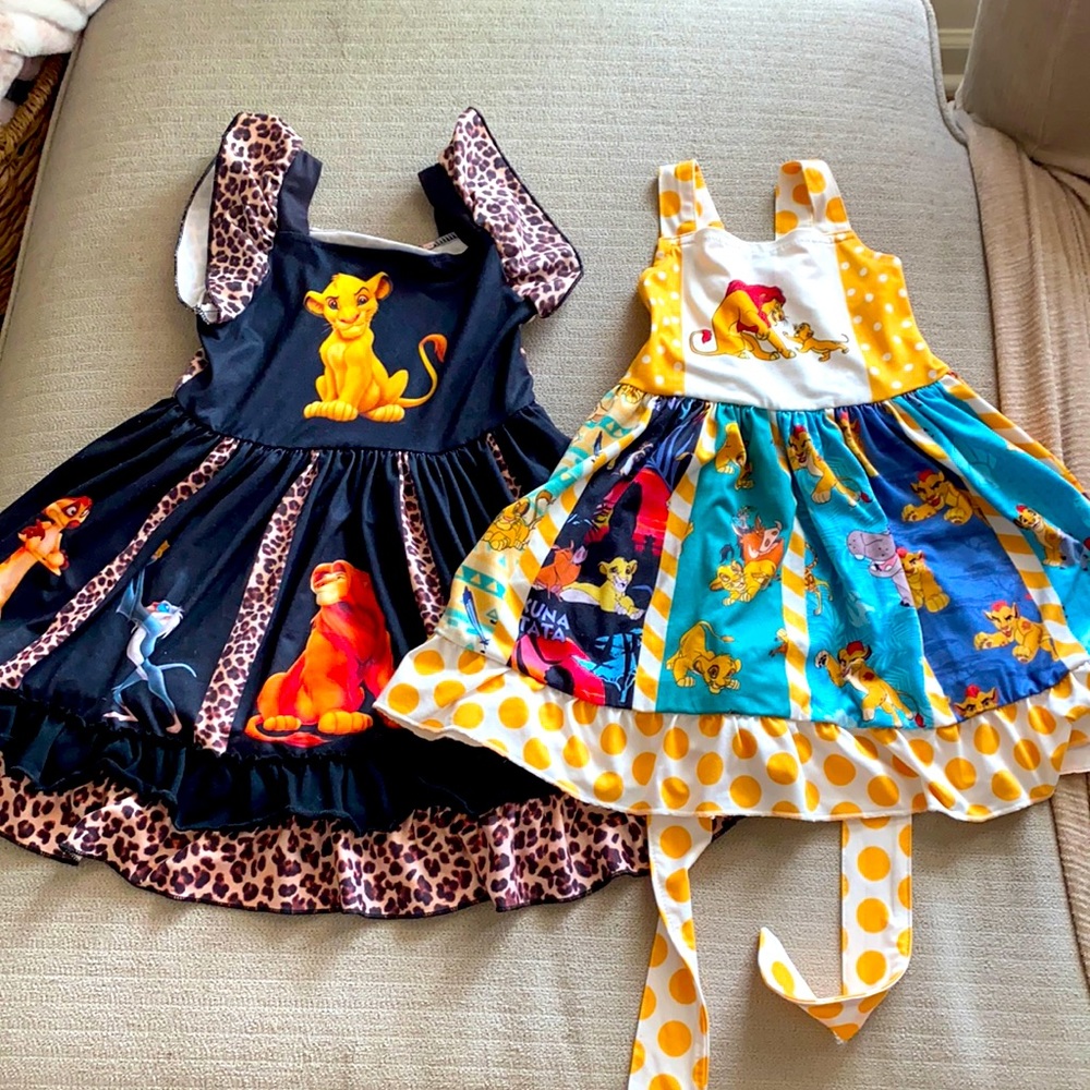Disney Lion King 3T twirling dresses